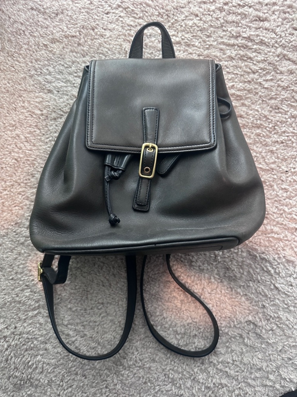 Coach Vintage Leather Backpack Legacy West Hampton Daypack Bag